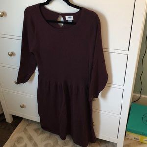 Old Navy XL Purple Sweater Dress NWOT